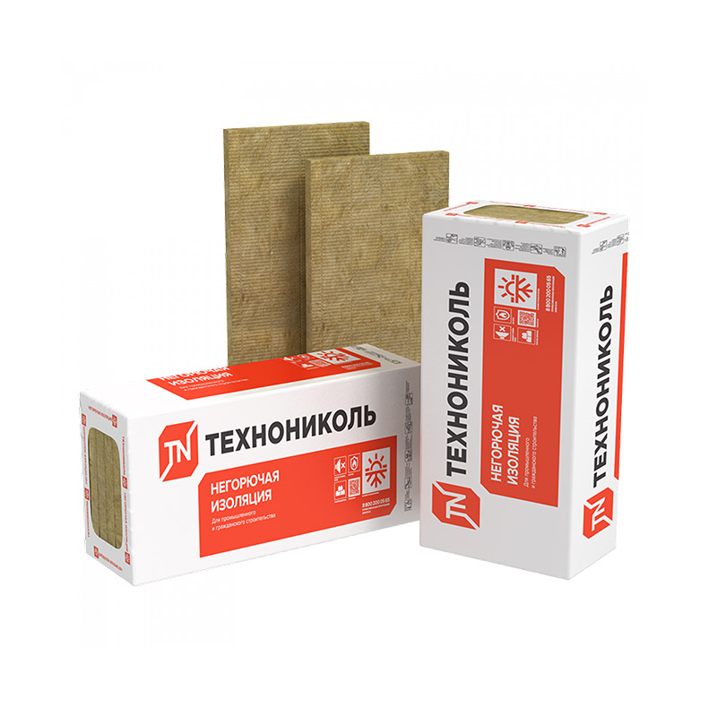 Утеплитель ТЕХНОВЕНТ ПРОФ, 1200Х600Х50 мм (6 плит, 4,32 кв. м)