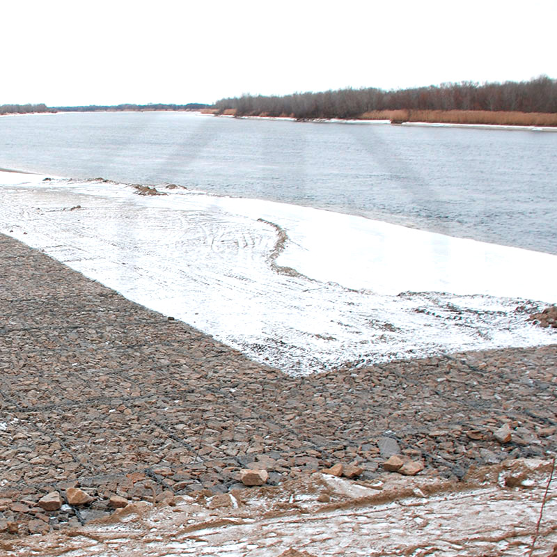 Габион матрац ГСИ-М 3х2х0,3 оцинкованный, Ø проволоки 2,4 мм, размер ячейки 6х8 см