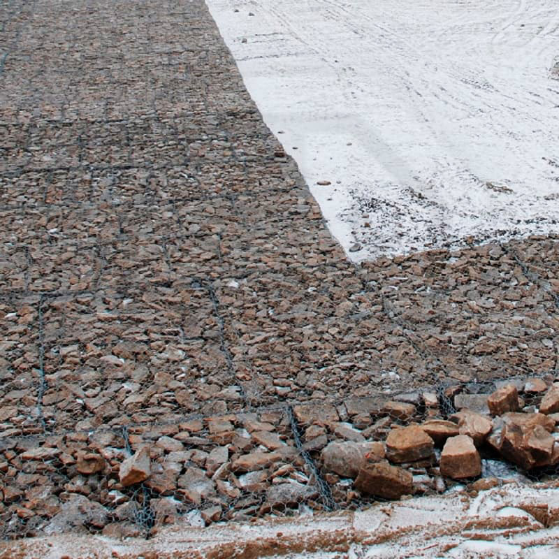 Габион матрац ГСИ-М 3х2х0,17 оцинкованный, Ø проволоки 2,2 мм, размер ячейки 6х8 см