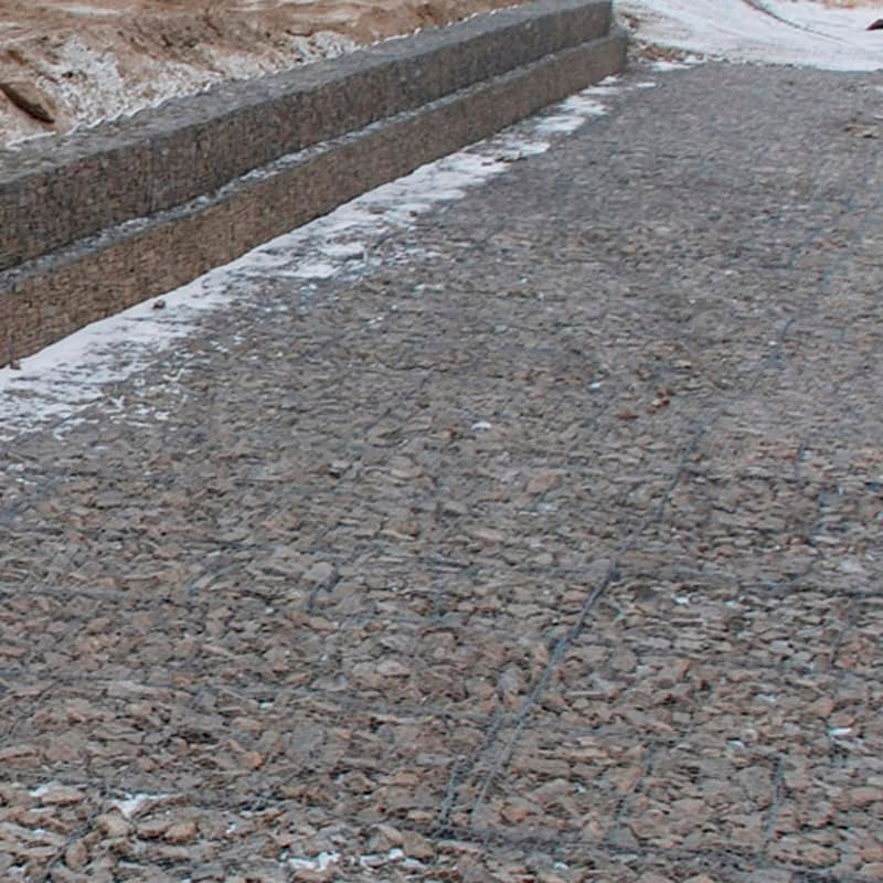 Габион матрац ГСИ-М 3х2х0,17 оцинкованный, Ø проволоки 2,7 мм, размер ячейки 8х10 см