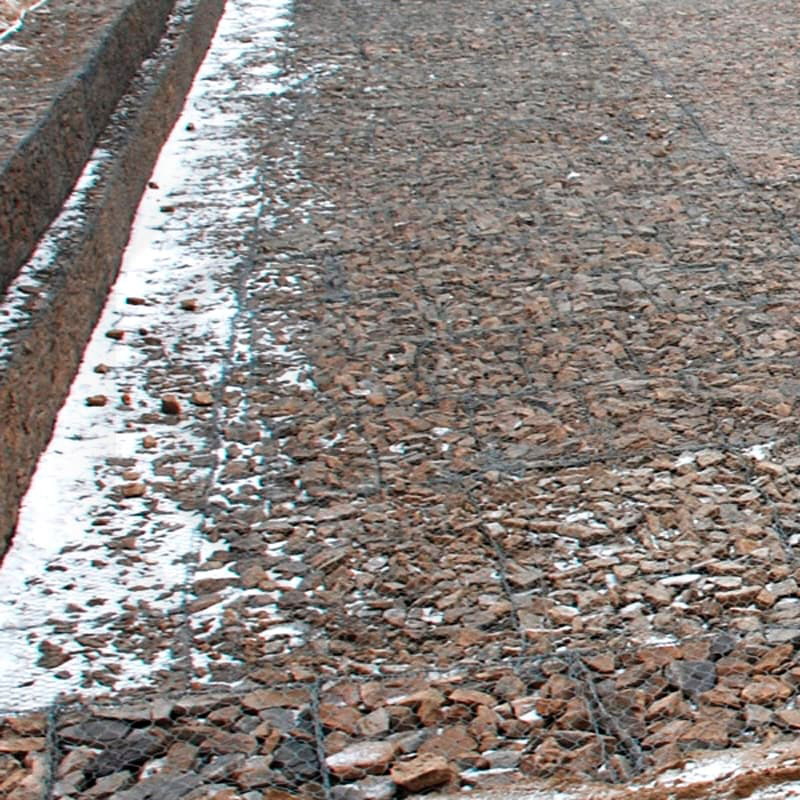 Габион матрац ГСИ-М 5х2х0,17 оцинкованный, Ø проволоки 2,2 мм, размер ячейки 6х8 см