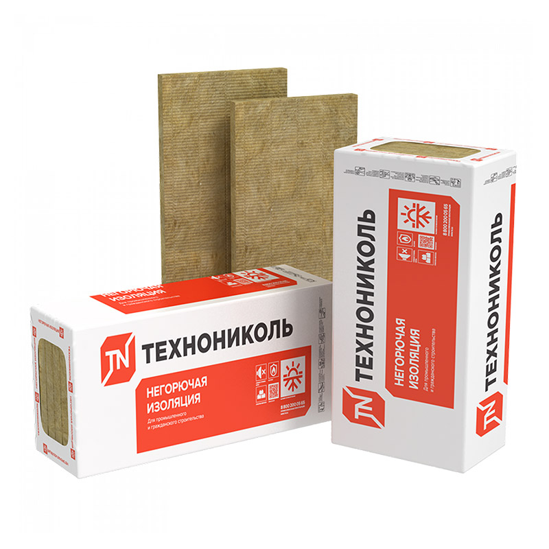 Утеплитель ТЕХНОРУФ Н ПРОФ, 1200Х600Х80 мм (3 плиты, 2,16 кв. м)
