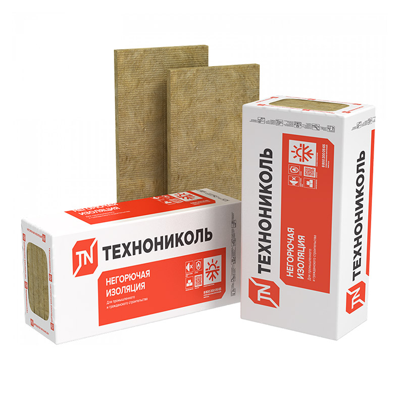 Утеплитель ТЕХНОРУФ Н ПРОФ, 1200Х600Х110 мм (3 плиты, 2,16 кв. м)