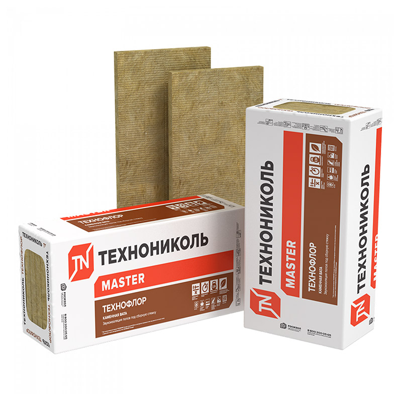 Утеплитель ТЕХНОФЛОР СТАНДАРТ, 1200Х600Х30 мм, (8 плит, 5,76 кв. м)