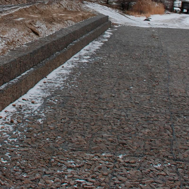Габион матрац ГСИ-М 6х2х0,23 оцинкованный, Ø проволоки 3,0 мм, размер ячейки 8х10 см