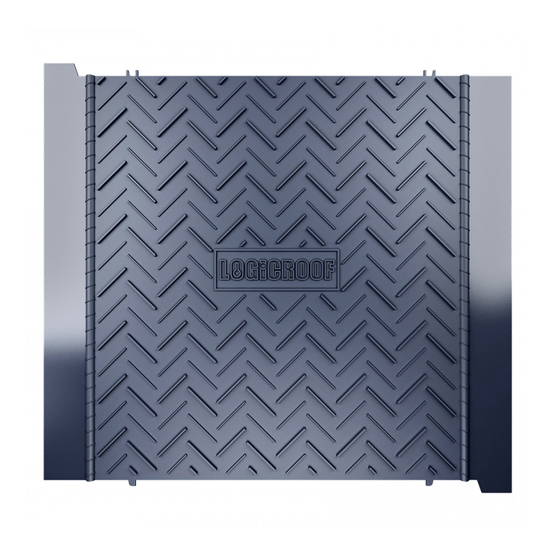 ПВХ Logicroof Walkway Puzzle дорожка серая 0,6*0,6м, 50 шт/упак.