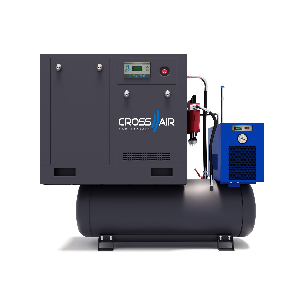 Винтовой компрессор с осушителем CrossAir CA22-8GA-500DRY (IP23)