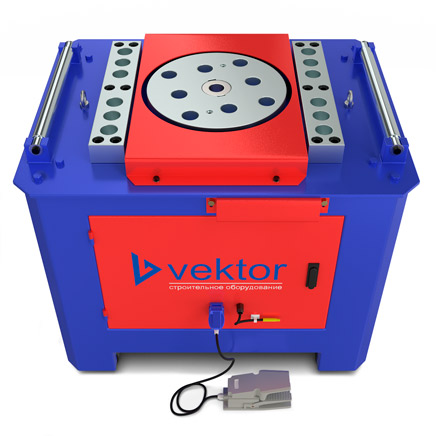 Станок для гибки арматуры Vektor GW50С с доводчиком