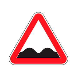 Знак 1.16 — Неровная дорога
