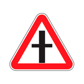 Знак 2.3.1 — Пересечение со второстепенной дорогой
