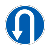 Знак 4.1.7д — Движение в обратном направлении